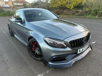 4.0 c63 v8 biturbo amg s (premium) spds mct euro 6 (start/stop) 2dr