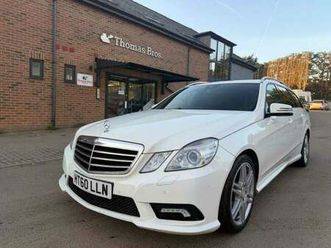 2010 mercedes-benz e class 2.1 e250 cdi blueefficiency sport tiptronic euro 5 5dr estate diesel a...