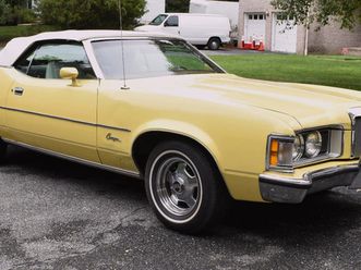 1973 mercury cougar xr7 convertible 351 v8 very original