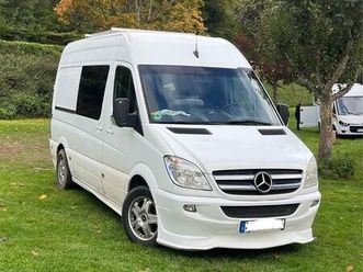 mercedes-benz mercedes sprinter w906, wohnmobil, campervan