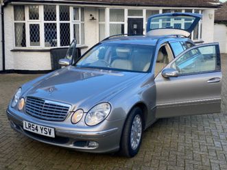 exceptional mercedes-benz, e class, estate, 2004, semi-auto, 2685 (cc), 5 doors