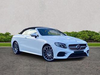 3.0 e350d v6 amg line (premium) cabriolet g-tronic+ 4matic euro 6 (start/stop) 2dr