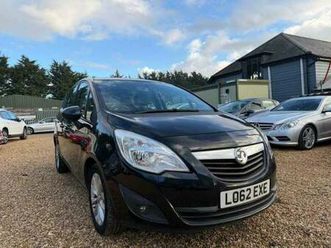 2012 vauxhall meriva 1.4 16v active euro 5 5dr mpv petrol manual