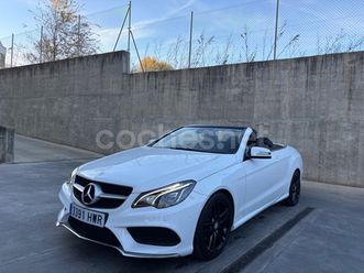 mercedes-benz clase e cabrio e 350 bluetec