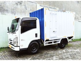 2020 isuzu elf 2.8 nlr 55 tx truck mulus+banbaru murah cde isuzu elf engkel nlr box besi 2020 bok 4 roda
