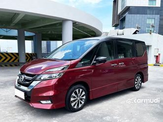 2019 nissan serena 2.0 highway star mpv two tone facelift last edition record atpm km 26rb orsinil b ganjil pjk 5/2026 siap pakai luar kota otr kredit