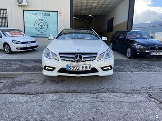 mercedes-benz clase e coupe e 220 cdi blue efficiency avantg.
