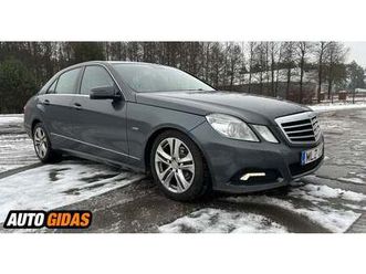 mercedes-benz e 220 2009 m sedanas | skelbimas | 0138331541