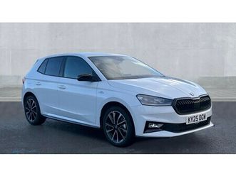 škoda fabia fabia 1.0 tsi 116 monte carlo edition 5dr dsg