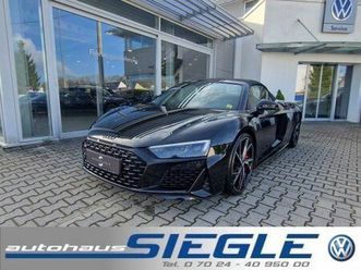 audi r8 5.2 fsi rwd spyder nappa kamera 20zoll bang+o