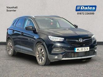 2018 vauxhall grandland x grandland x 1.2t sport nav 5dr auto hatchback hatchback petrol automatic