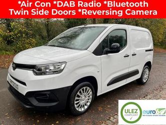 2023 toyota proace city 1.5d icon panel van with twin side loading doors euro 6 panel van diesel ...