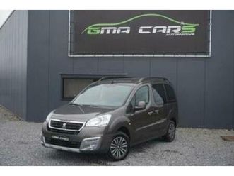 ② peugeot partner style benzine airco-5 zit-navi-pdc-garantie — peugeot — 2ememain