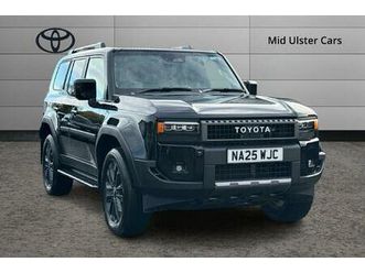 toyota land cruiser invincible suv's 2.8d invincible auto 4wd euro 6 (start/stop) 5dr (lwb)