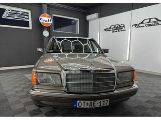 mercedes-benz w 126 420 se muzeális minősítéssel.rozsdamentes