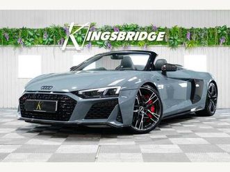 5.2 fsi v10 performance carbon black spyder s tronic quattro euro 6 (start/stop) 2dr