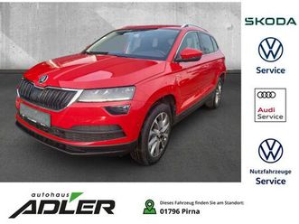 skoda karoq clever 1,5 tsi standheizung navi kamera