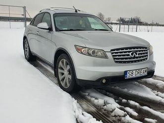 infiniti fx35 3.5 benzyna lpg 2006r kola 20 cali hak fx45 vq35de zadba wola mala • olx.pl