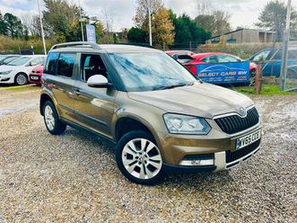 skoda yeti 2.0 tdi se l outdoor 5dr diesel manual 4wd euro 6 (start/stop) (150 ps)