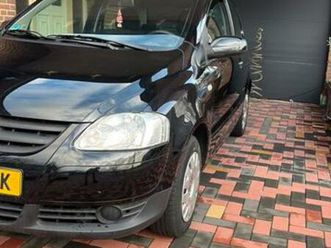volkswagen fox 1.2 40kw 2009 zwart — volkswagen — marktplaats
