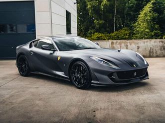 ferrari 812 superfast atelier carbon painted striping