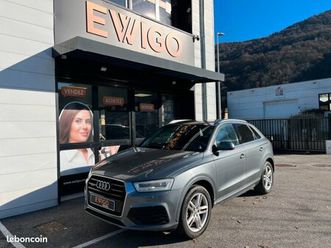 audi q3 2l tdi 185ch ambition luxe quattro s-line + attelage