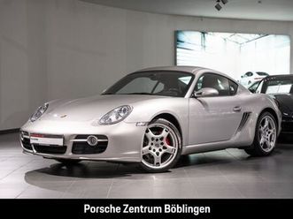 porsche cayman s leder-seeblau el.sitze tempomat 71650km