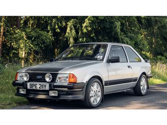 1983 ford escort mark 3 rs1600