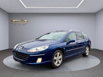 407 sw 2.7 hdi platinium edition automatic, panoramadach, ledersitze mit memory, ahk