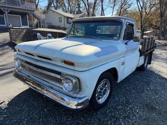 1965 chevy custom short flatbed truck