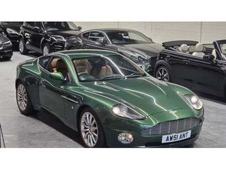 2001 aston martin vanquish vert automatique, 5 vitesses c...