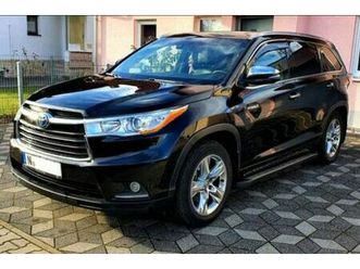 toyota highlander limited hybrid 7-sitzer