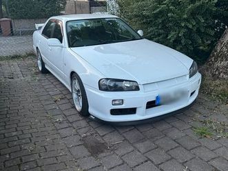 nissan skyline r34 gtt 4 door sedan jdm auch tausch