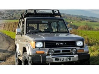 1994 toyota 70 series argent manuel, 5 vitesses conduite...
