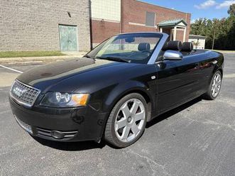 2005 audi s4 cabriolet 6mt