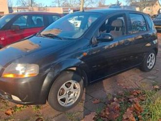 daewoo kalos 1.4 2004 zwart nieuwe apk airco — daewoo — marktplaats