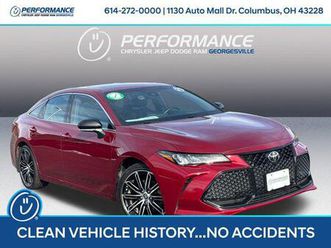 used 2021 toyota avalon xse