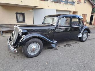 citroen traction 15/6 d - 1953