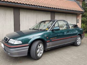 rover 216i cabriolet - liebhaberfahrzeug