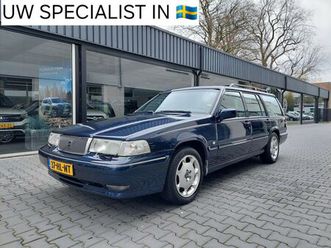 volvo v90 - 3.0 uniek 24 jaar van 1 familie geweest dak stoelverwarming cruise airco electrisch verste