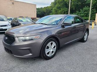 2015 ford taurus police interceptor awd