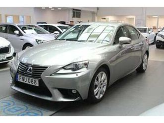 lexus is 300h cvt executive / sv-såld / 1 ägare