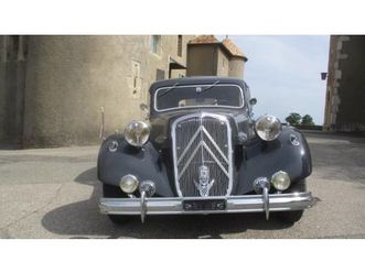 1951 citroen traction avant gris manuel, 3 vitesses condu...