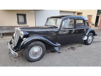 1953 citroen traction avant noir manuel, 3 vitesses condu...
