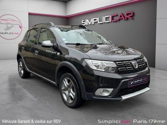 dacia sandero tce 90 stepway / radar de recul / barres de toit / entretien renault / garantie 12 mois