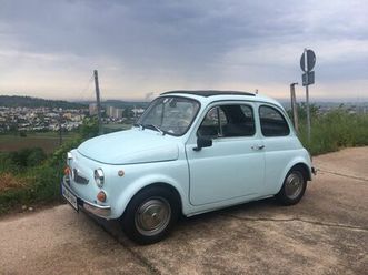 steyr-puch 500 s (1970), original boxer-motor, hellblau, selten!