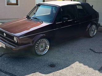 vw golf 1 cabrio