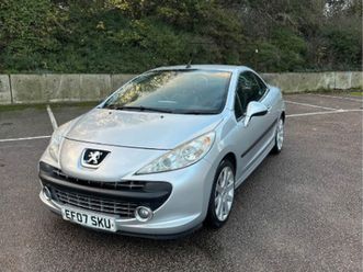 peugeot, 207, convertible, 2007, manual, 1598 (cc), 2 doors