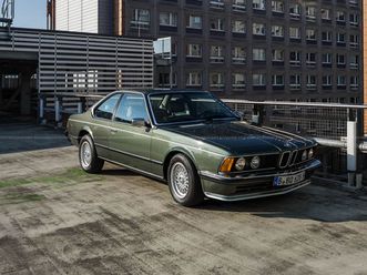 bmw 628 csi e24 (1981), wertgutachten note 2+, m-lenkrad, liebhaberfahrzeug