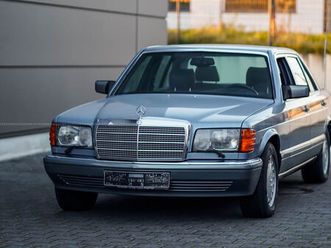 mercedes benz w126 560 sel (1987), sehr guter originalzustand, erst 129.600 kilometer, umfangreiche ausstattung, gutachten note 2+, tüv neu